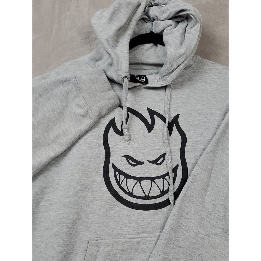 Spitfire Wheels Skateboard Hoodie Black Unisex Medium Big Head L SS4500 Skate